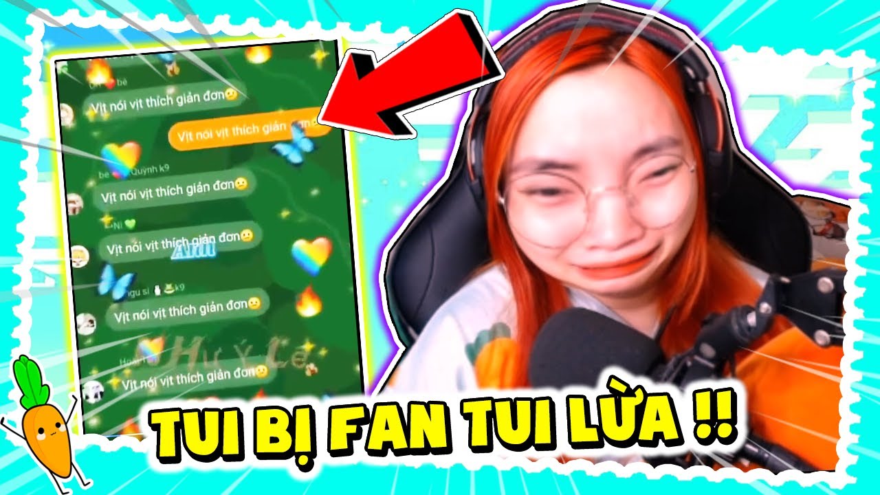KAMUI ĐÃ BỊ FAN LỪA NHƯ THẾ NÀO❓❗ TREND TIK TOK KAMUI VÀ MR VỊT | FAN ART VƯỜN CÀ RỐT #28