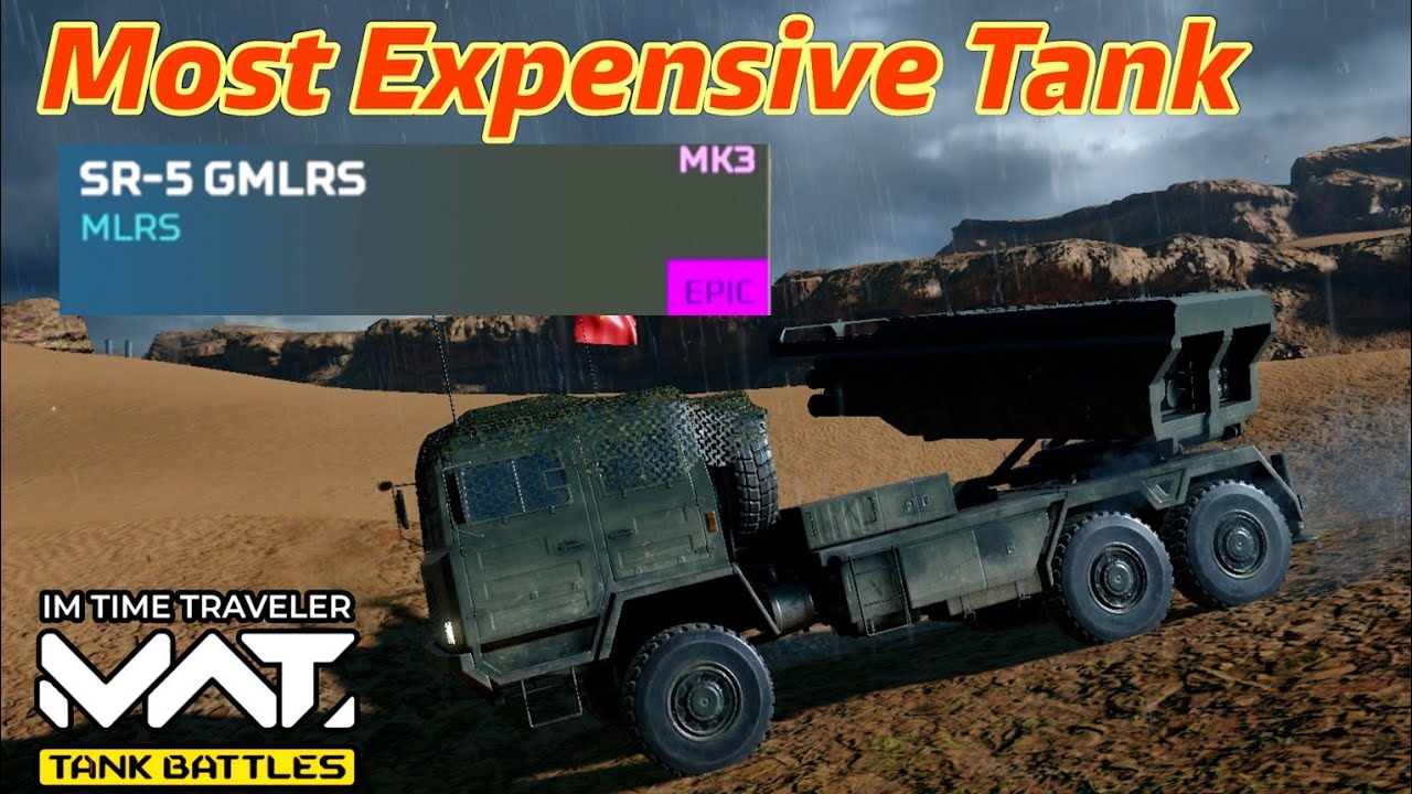 MWT Tank Battles SR-5 GMLRS - Most Expensive Tank 😱 | MWT Tank Battles Gameplay