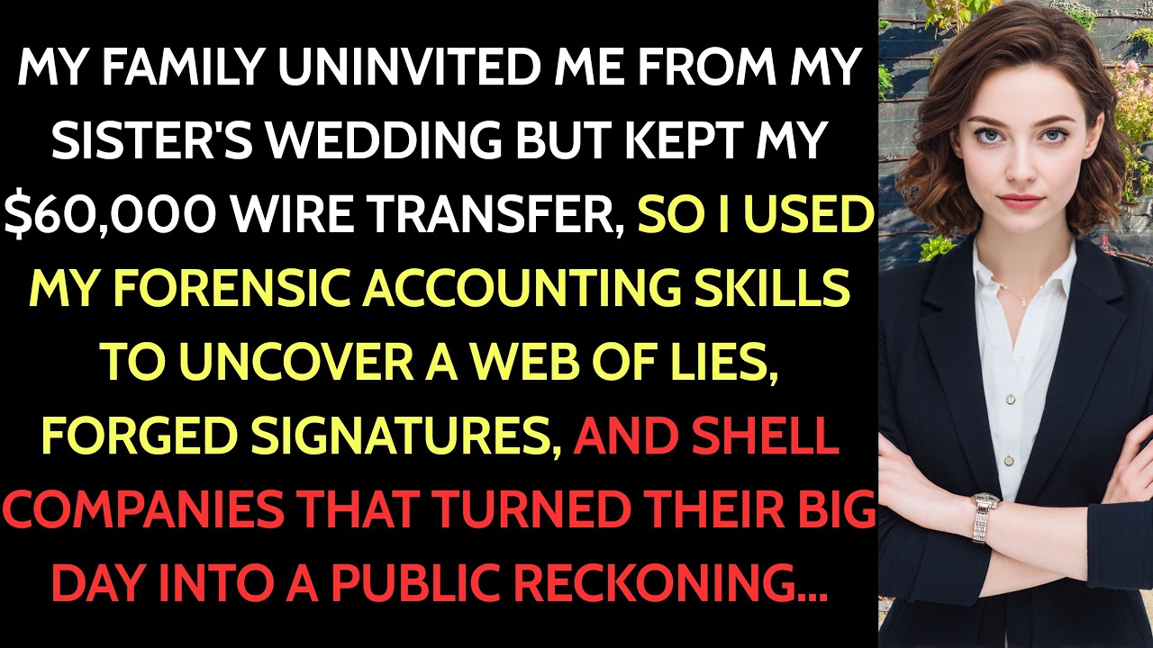 My Sister's Wedding Planner Called: 'Your Family Canceled Your Invite, but Kept the $60k You Paid.'