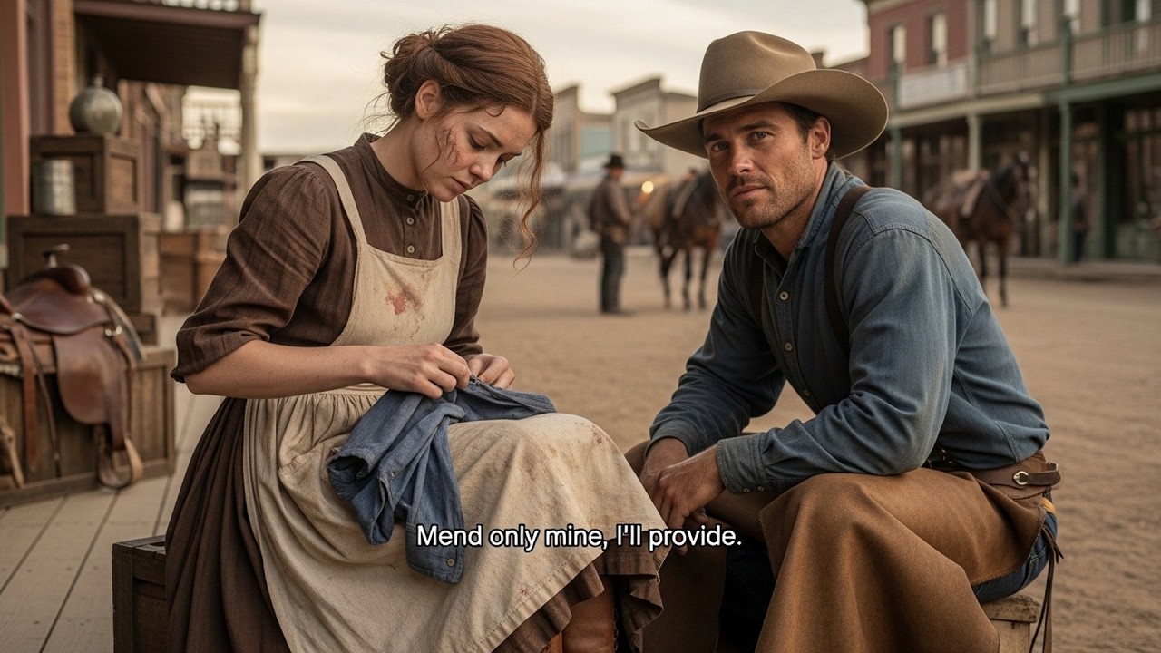 She Was Mending Clothes for Strangers to Earn Pennies, The Cowboy Said 
