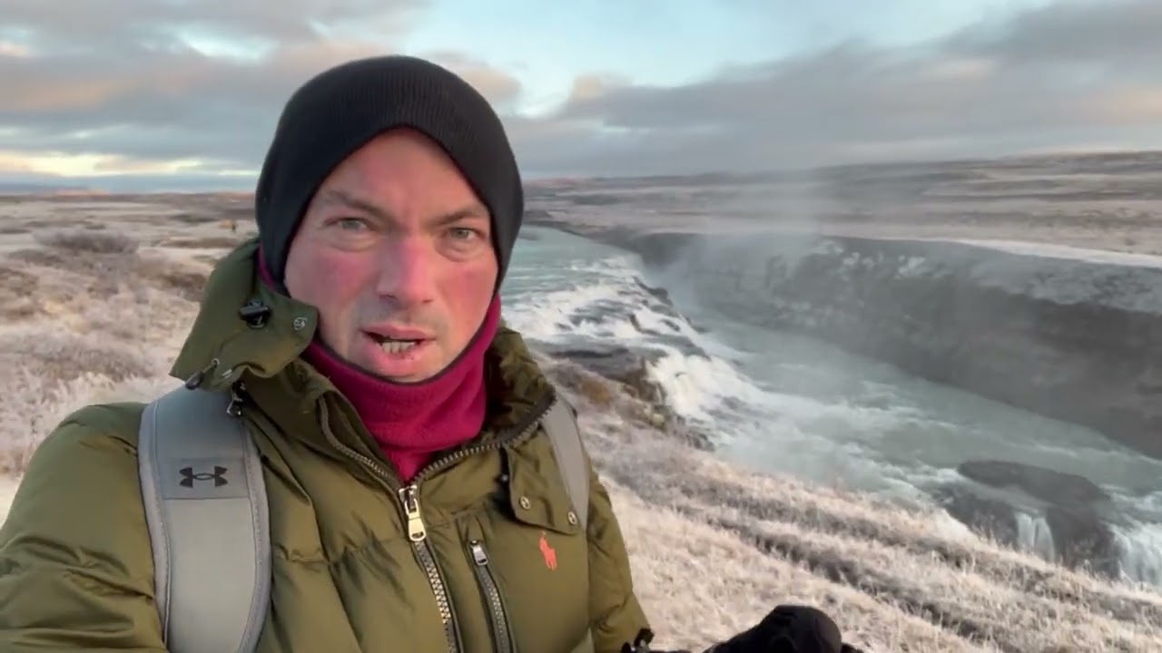 Exploring Iceland - Gullfoss Falls, in the Golden Circle, and a final thank you to Adam The Woo