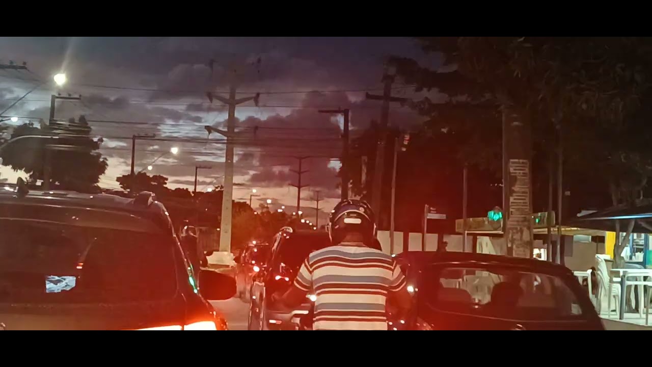 Olha o trânsito de Aracaju no horário de bico