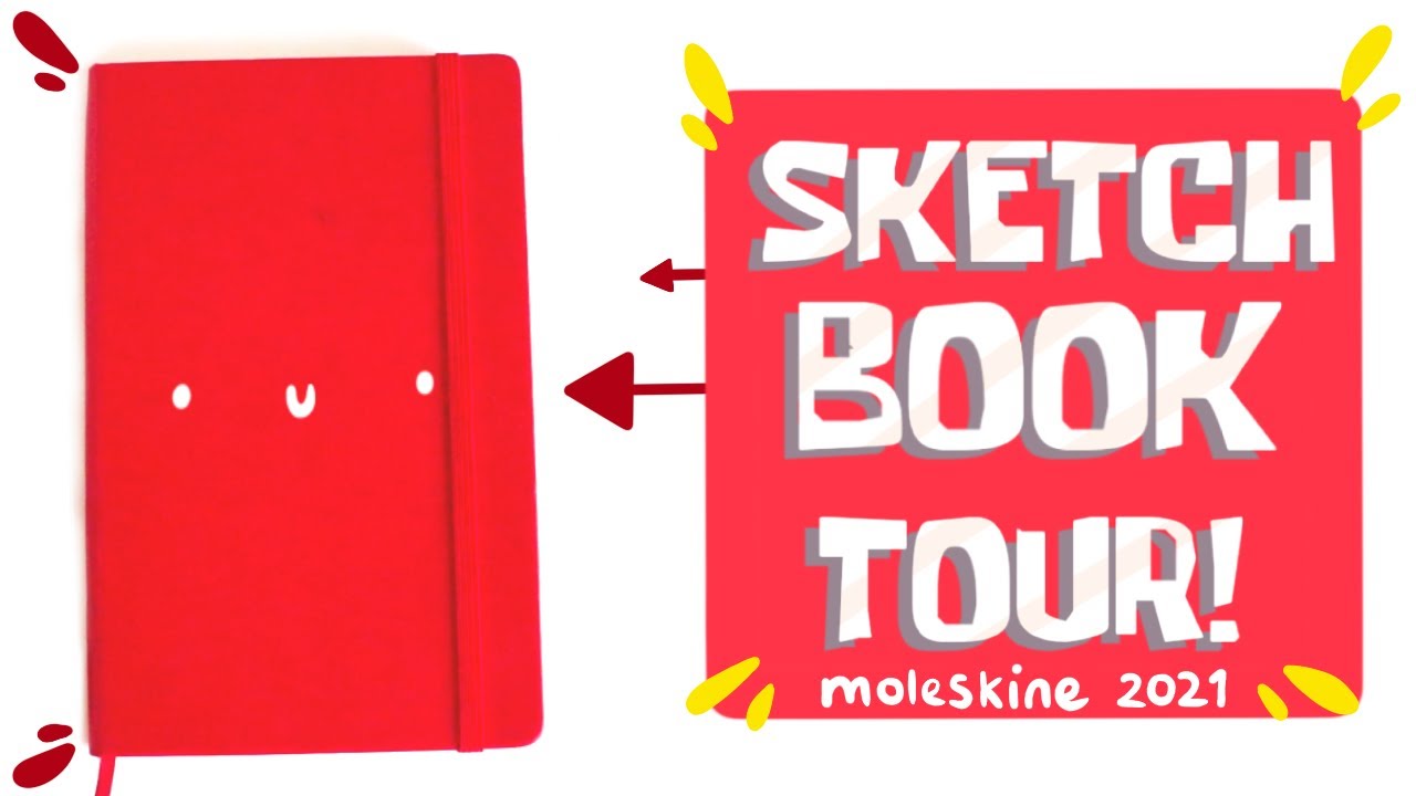 Moleskine SKETCHBOOK TOUR! 2021