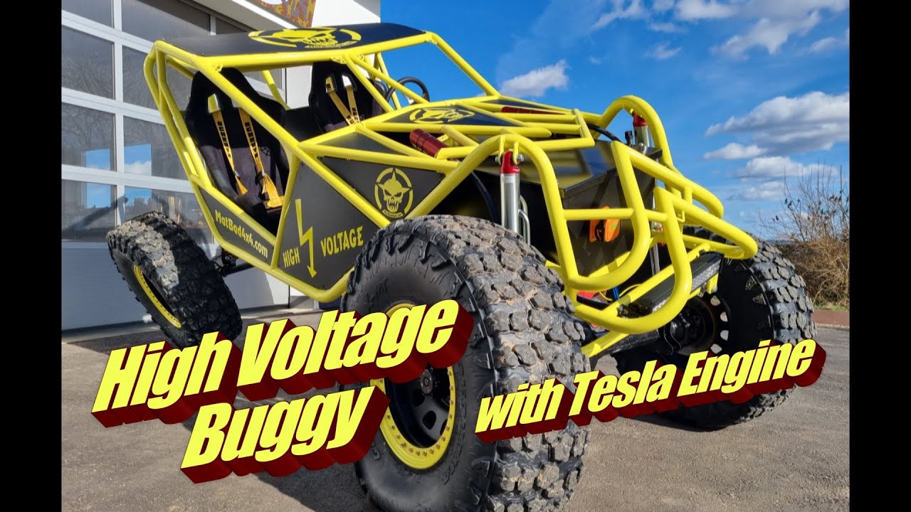 High Voltage Buggy with Tesla Engine by MatBad