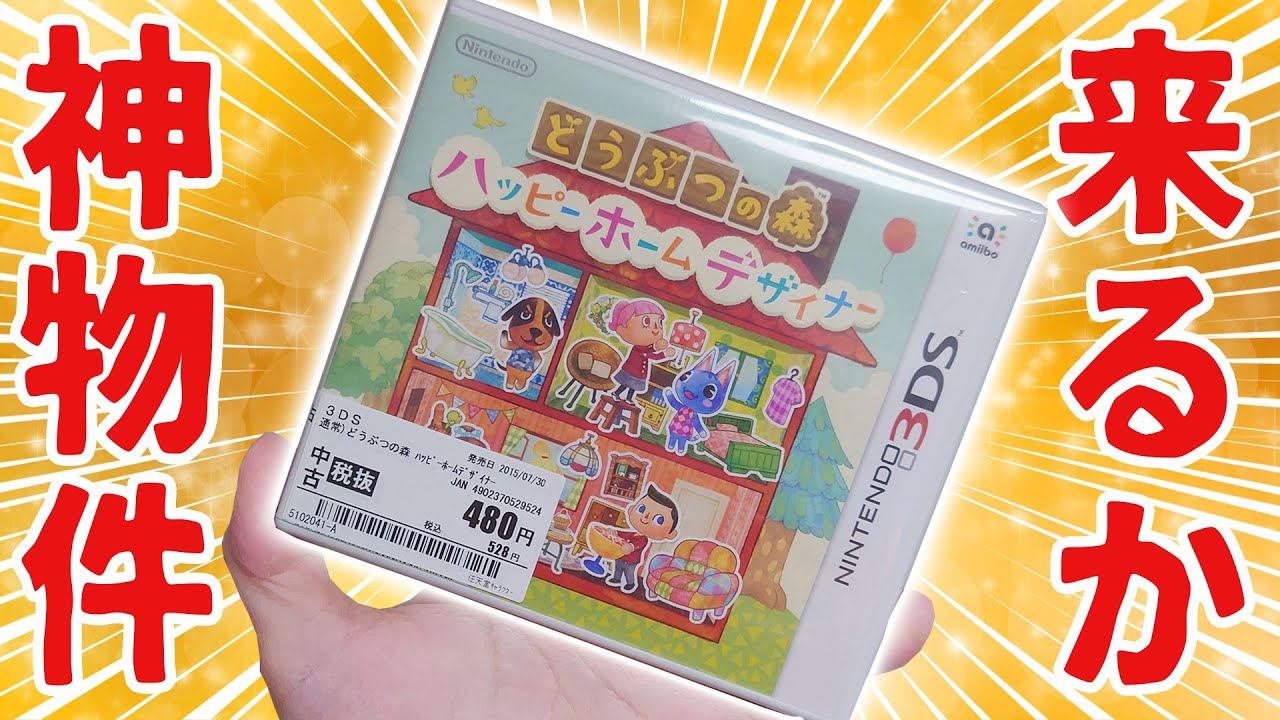 中古480円で買ったハピ森に神物件データは眠っているのか？