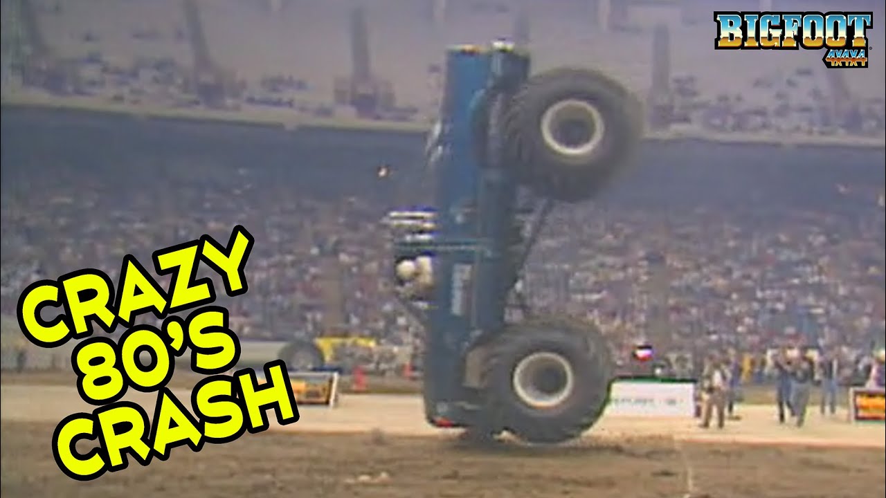 Crazy 80's Crash BIGFOOT 6 Indianapolis, IN - BIGFOOT Monster Truck