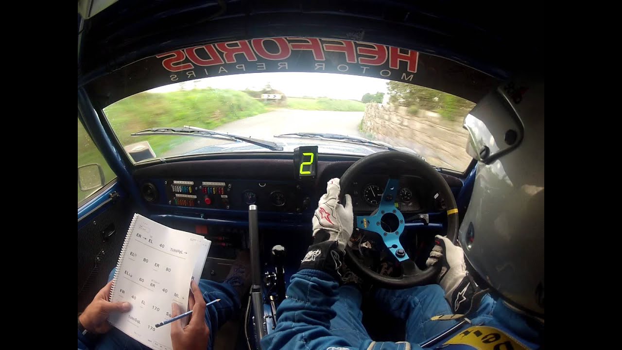 Jersey Rally 2013 St Ouens Stage First Run Steve Leonard Sion Humpreys