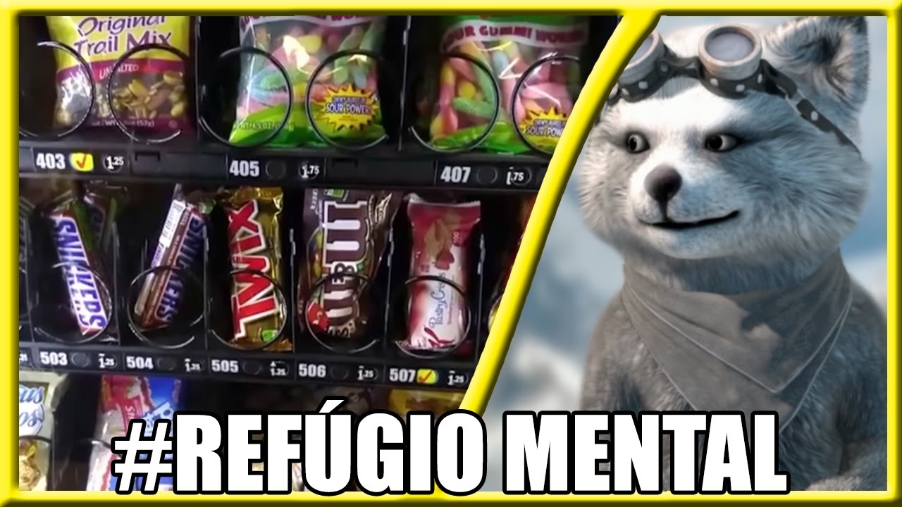 #REACT - 5 MANEIRAS DE BURLAR UMA MÁQUINA DE VENDA AUTOMÁTICA (#Refúgio Mental)