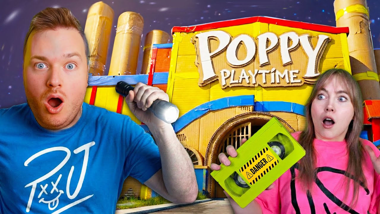 Sleepover In Abandoned Poppy Playtime Factory!