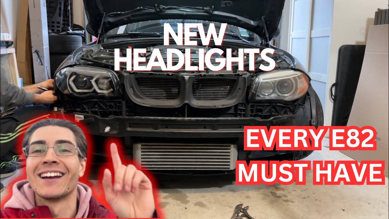 BMW 135i HEADLIGHT UPGRADE