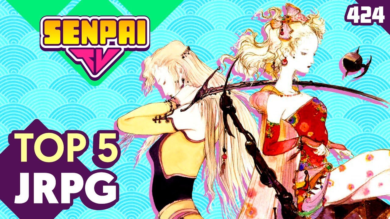 DESAFIO TOP 5 SENPAI TV: MELHORES JRPG POR CLAYTON | SENPAI TV 