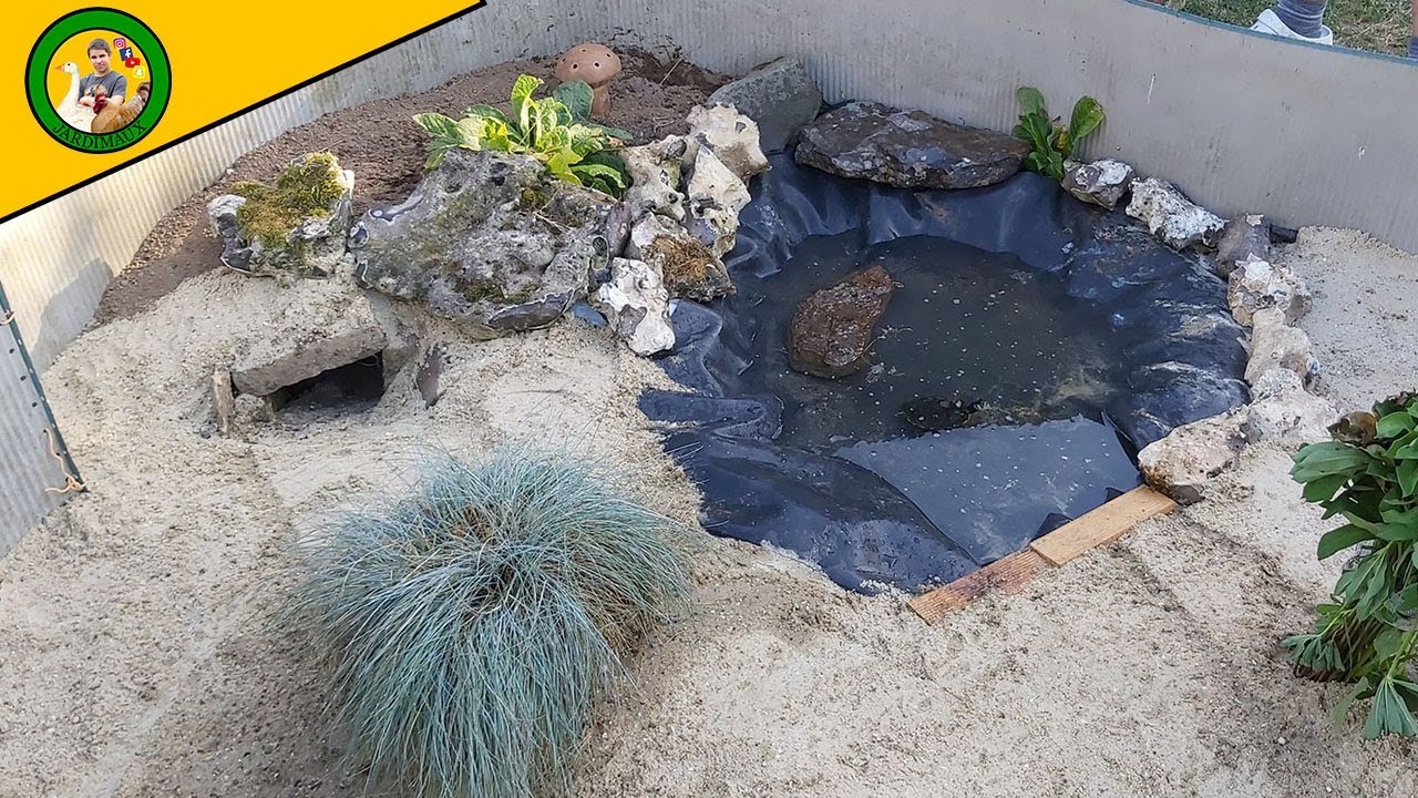 FABRICATION DU NOUVEAU PARC DE MA TORTUE !!