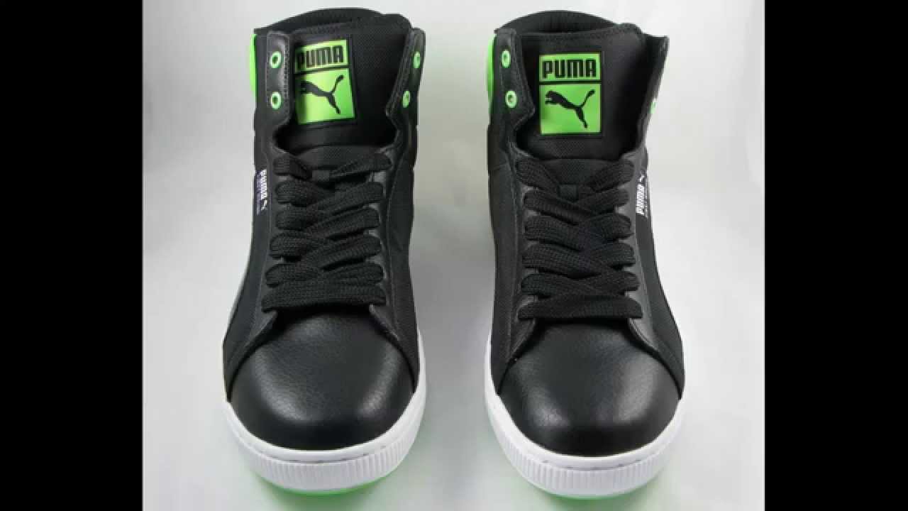 Puma First Round S Mix and Soda Hi Top Shoes