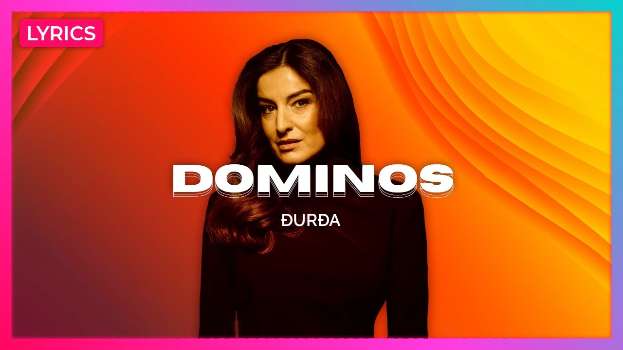 Đurđa - Dominos | Montesong 2025 🇲🇪 (Lyrics Video)