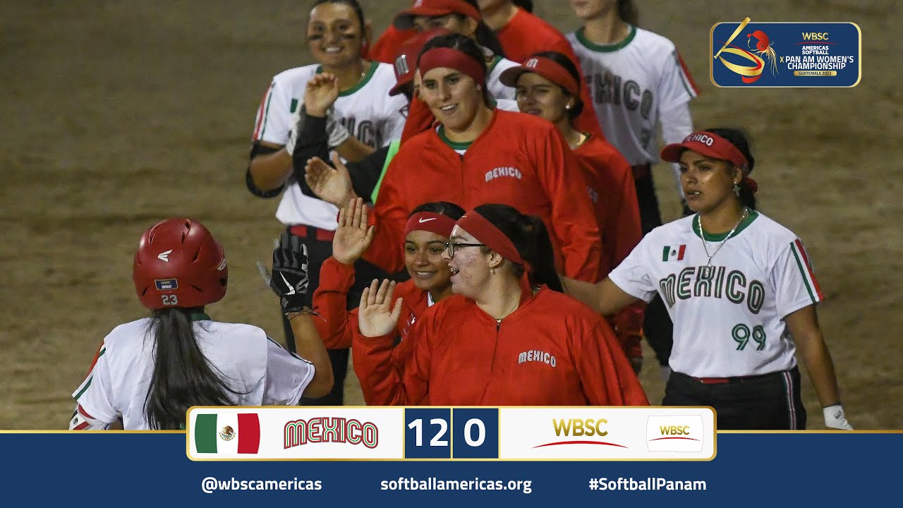 LIVE | FIELD 1 | MEXICO VS WBSC  #WBSCAMERCIAS PAN AM CHAMPIONSHIPS #GUATEMALA