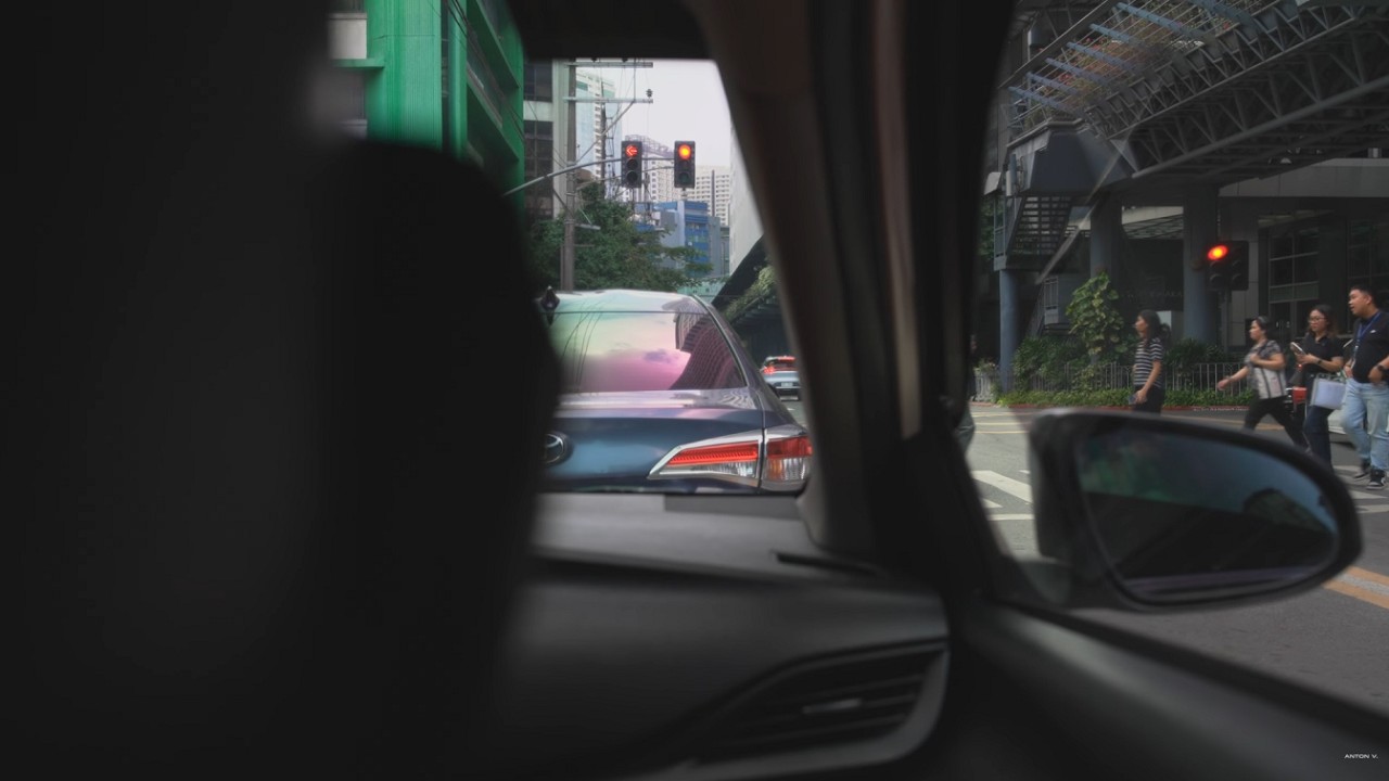 Philippines, Makati, Grab ride from Asian Mansion Il to Nepali Restaurant