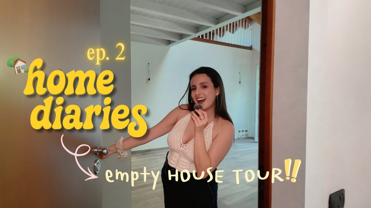 VI FACCIO VEDERE LA NOSTRA CASA ||🏡❤️ home diaries (ep.2 empty house tour)