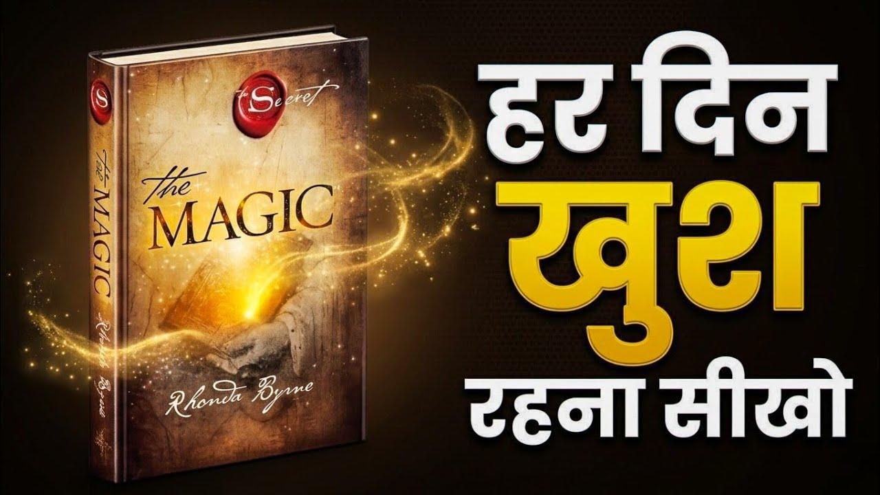 हर दिन खुश रहना सीखो! | The Magic by Rhonda Byrne | Book Summary in Hindi | Audiobook