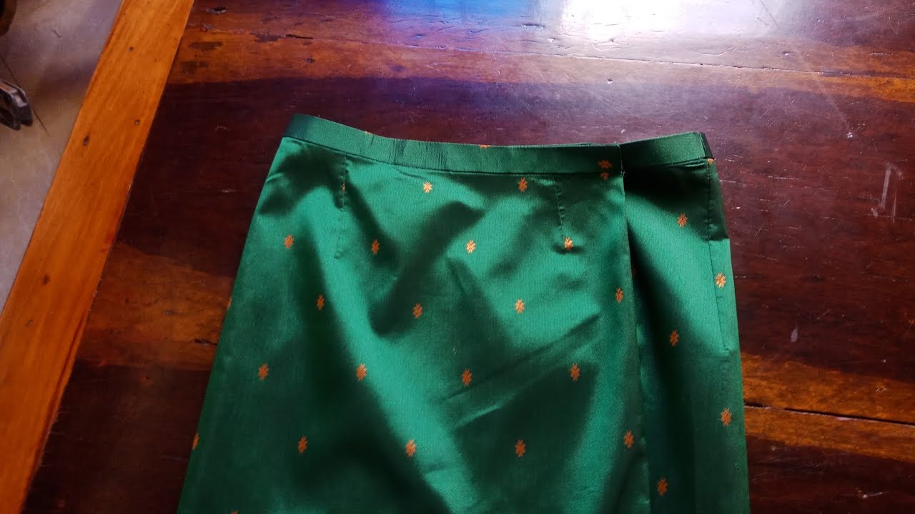 របៀបកាត់ចង្កះសំពត់បត់