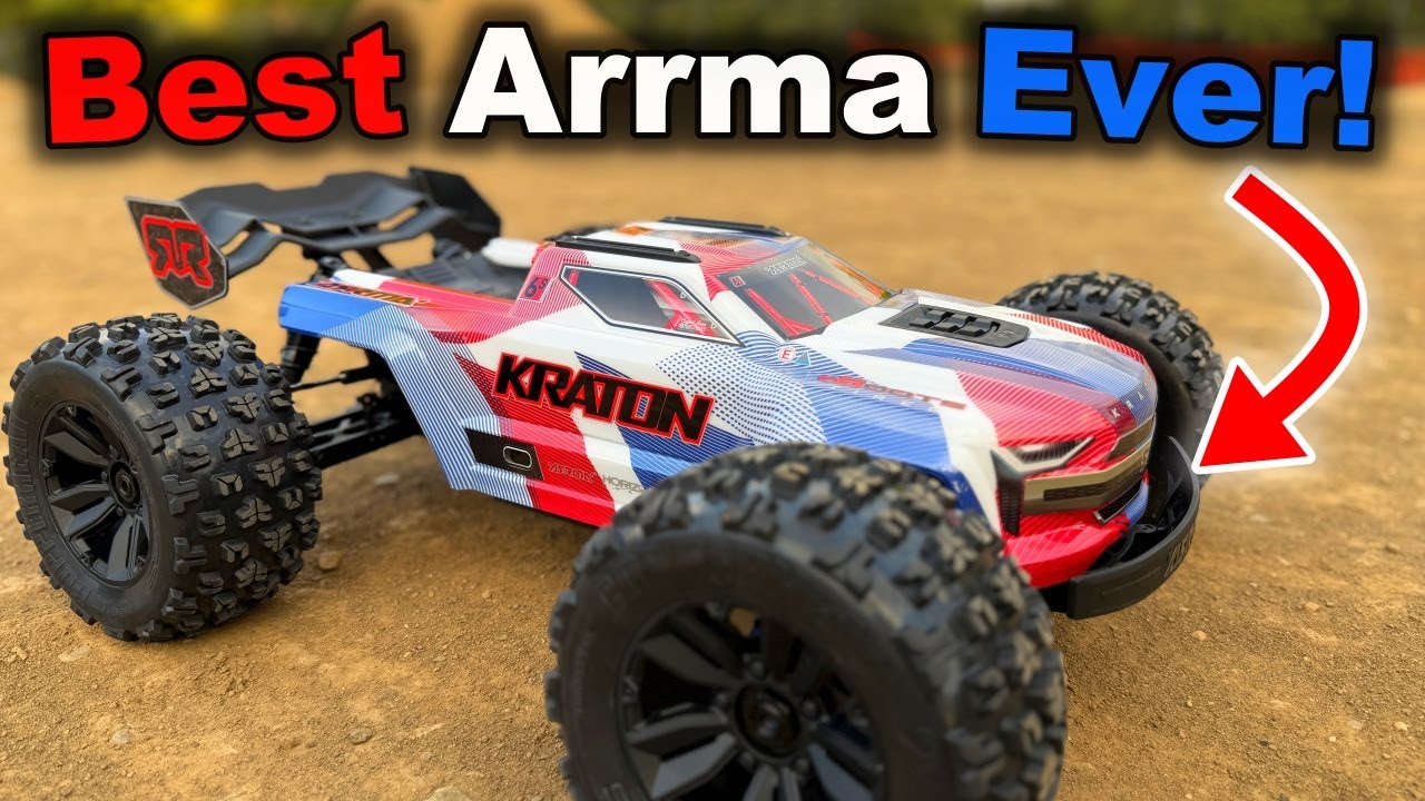 Arrma Kraton 6S BLX V6 - Лучший радиоуправляемый монстр-трак 1/8?