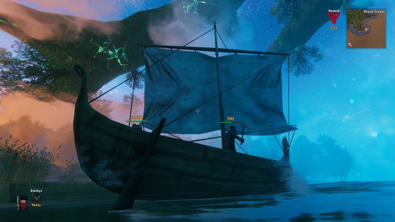 Valheim Requiem - 30 player PvP server - Base Raid Time