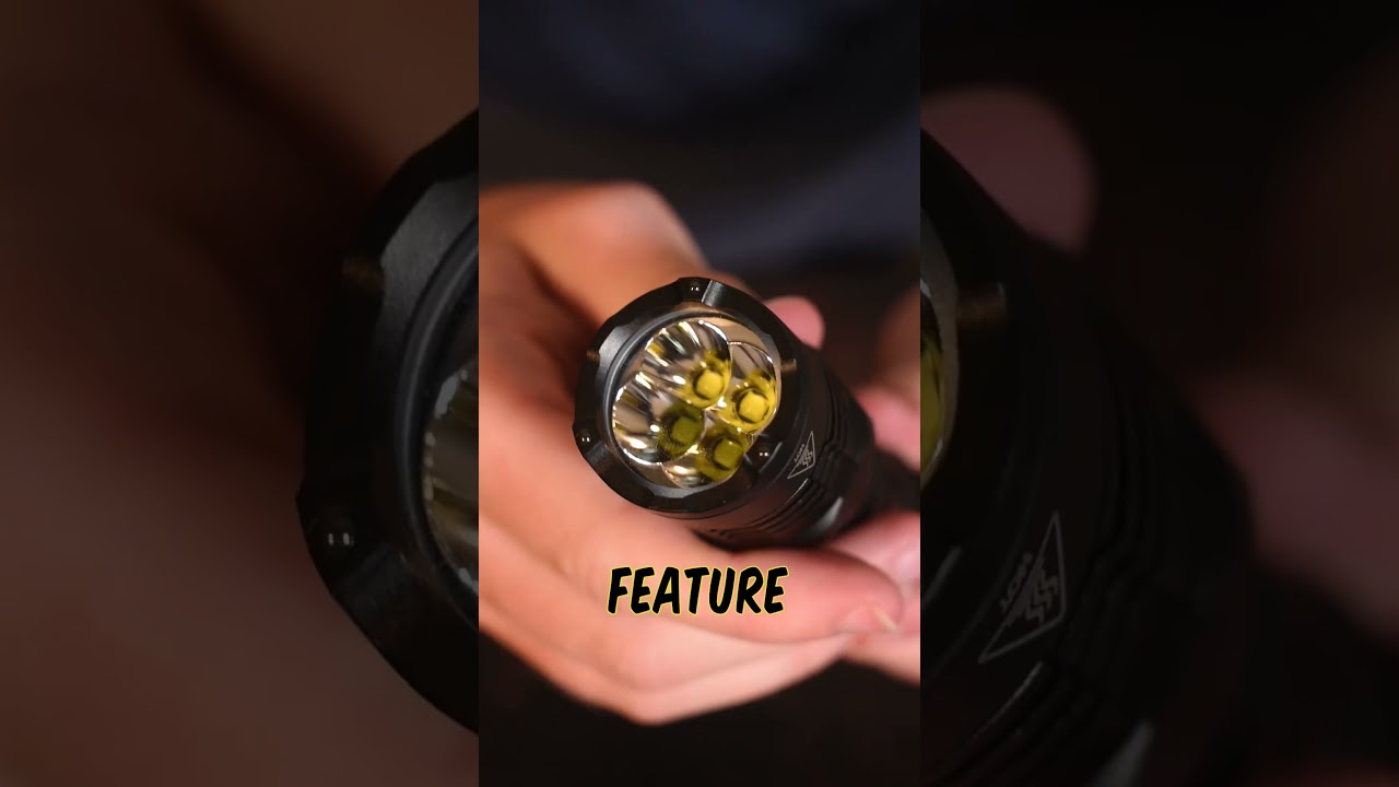 Is this THE BEST TACTICAL FLASHLIGHT?! 🔦🤯🔥|P20iX| #fyp #nitecore #shorts #tactical
