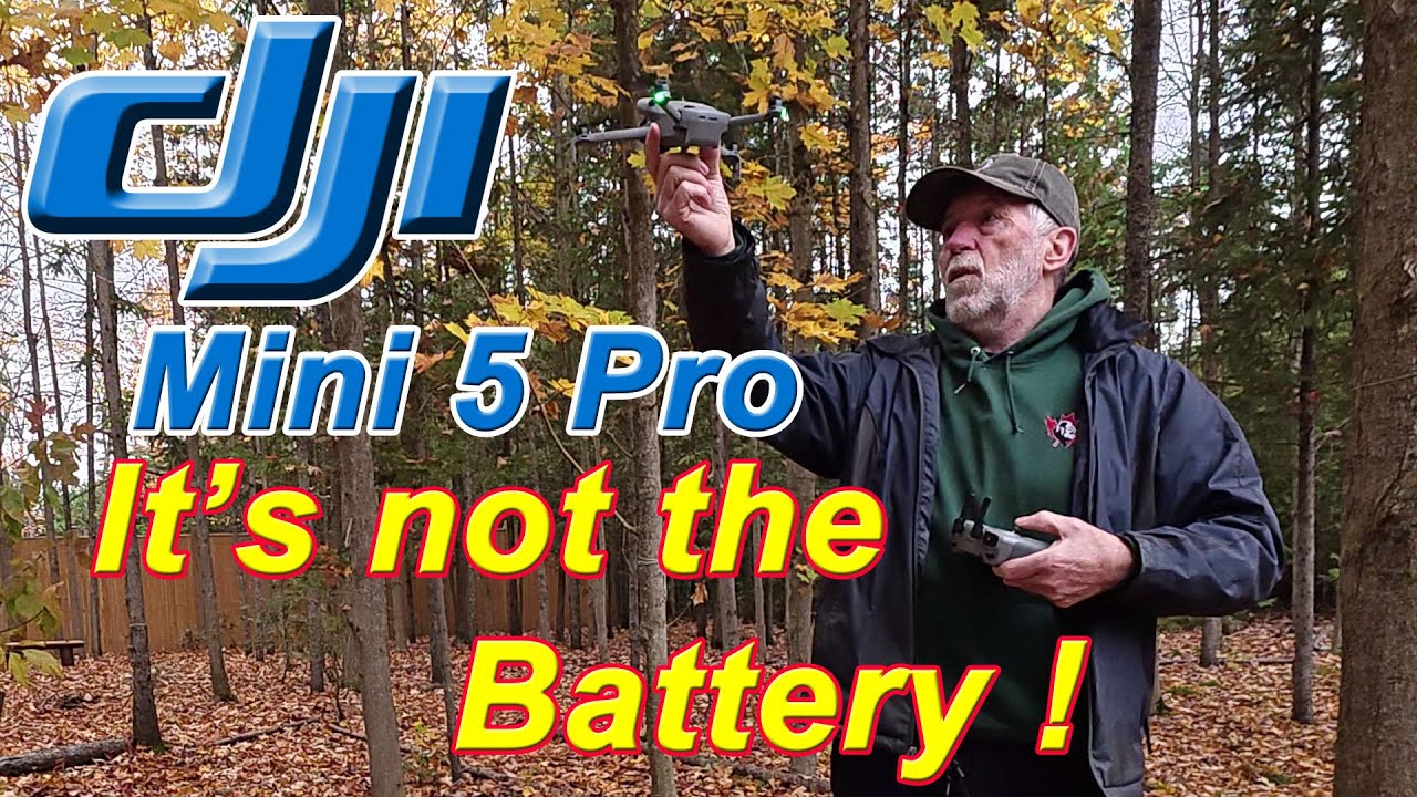 DJI Mini 5 Pro — загадочная история с аккумулятором продолжается — что же это такое? 😱😳🤷‍♂️