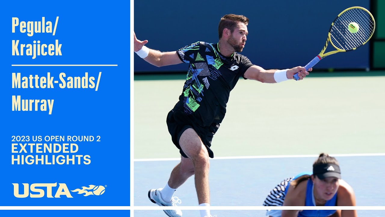 Pegula/Krajicek vs. Mattek-Sands/Murray Extended Highlights | 2023 US Open Round 2
