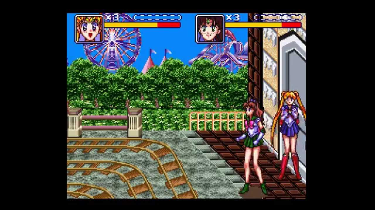 Bishoujo Senshi Sailor Moon SNES 2 player 60fps