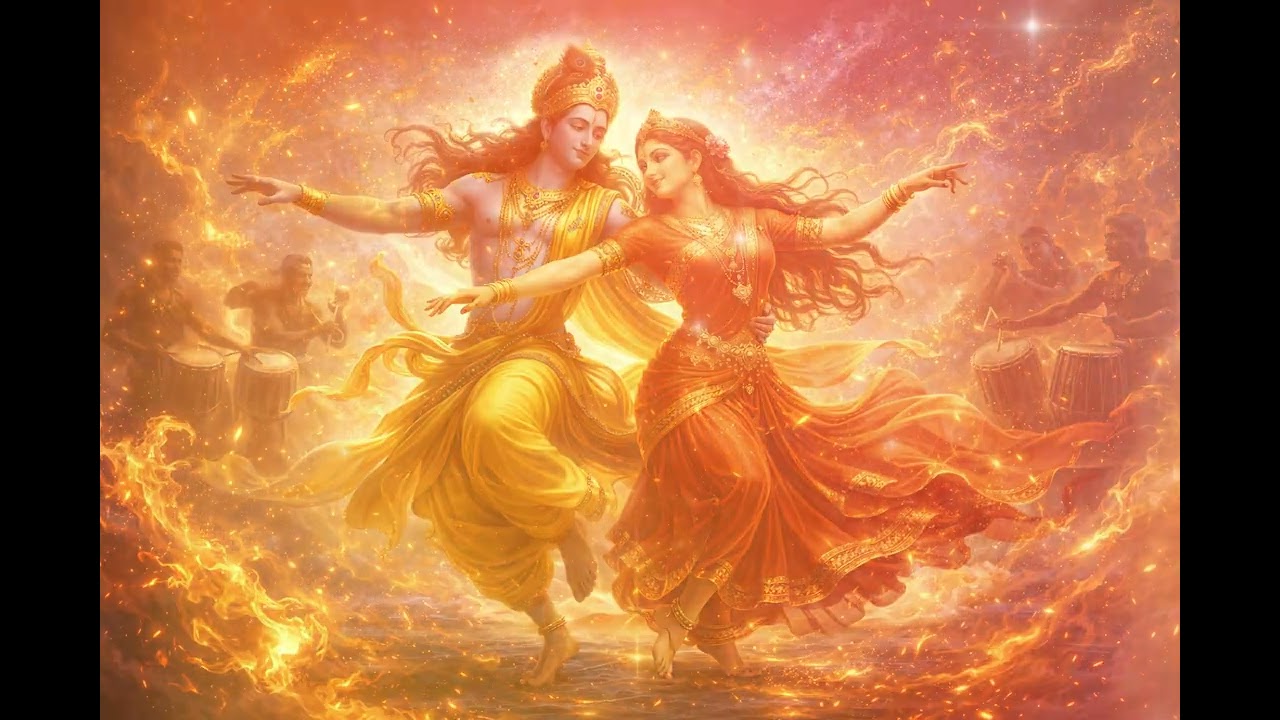 ✧ Narayana & Shri Lakshmi — Dance Mantra of Flow and Trust