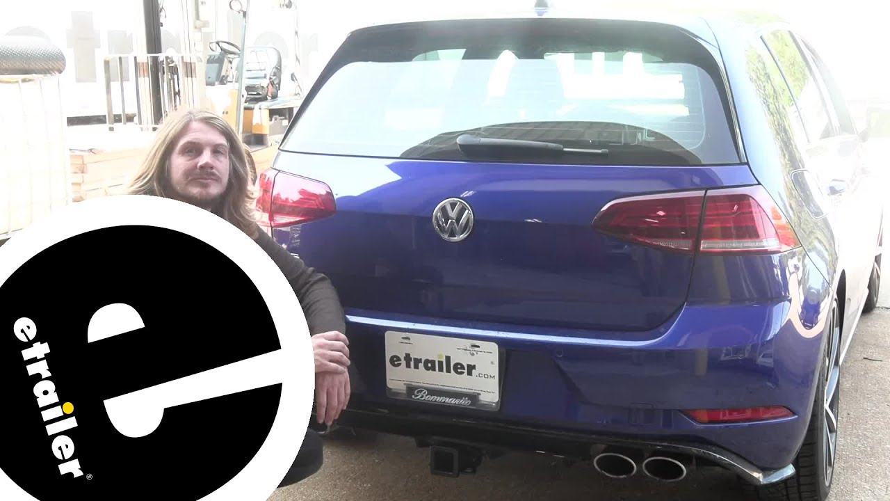 etrailer | Installing the EcoHitch Hidden Trailer Hitch Receiver on your 2019 Volkswagen Golf