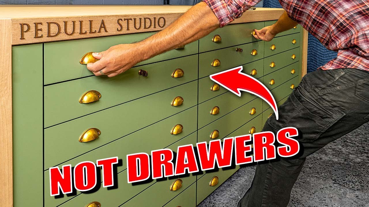 Making drawer cabinets - WITHOUT DRAWERS