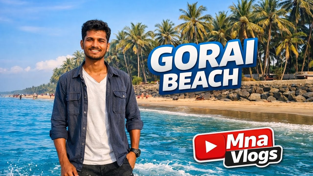 This Beach⛱️ in Mumbai is UNREAL 😱 | Gorai Beach Vlog