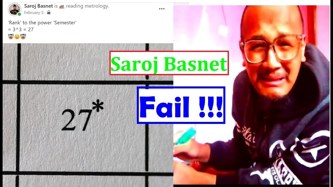 IOE entrance 3rd topper to B.E. = Back Exam??? the dark reality💀 of Saroj Basnet fail in semester ?