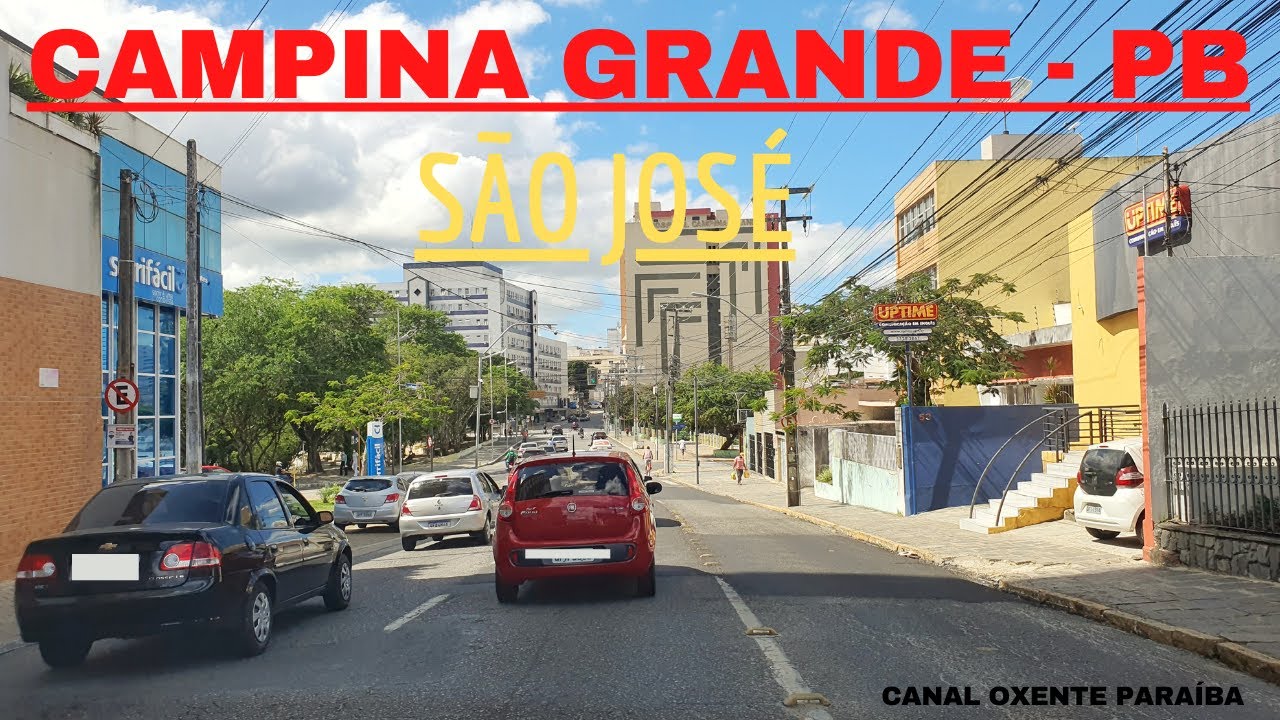 Passeio pelo bairro do SÃO JOSÉ em CAMPINA GRANDE - PB!