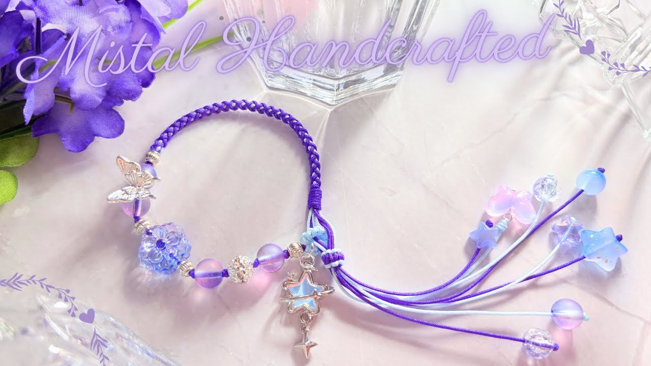 Macrame Bracelet Tutorial || How to Handmade Macrame Bracelet || 紫幽星辰