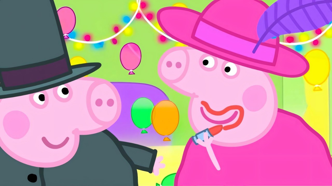 Peppa Wutz 🔴 LIVE 🎈 Kostümparty-Tag! 🥳 Cartoons auf Deutsch