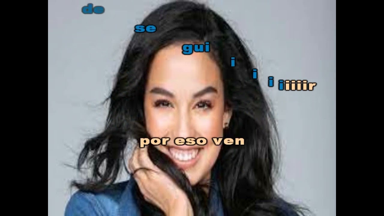 Karaoke - Ana María Estupiñán - Si supieras