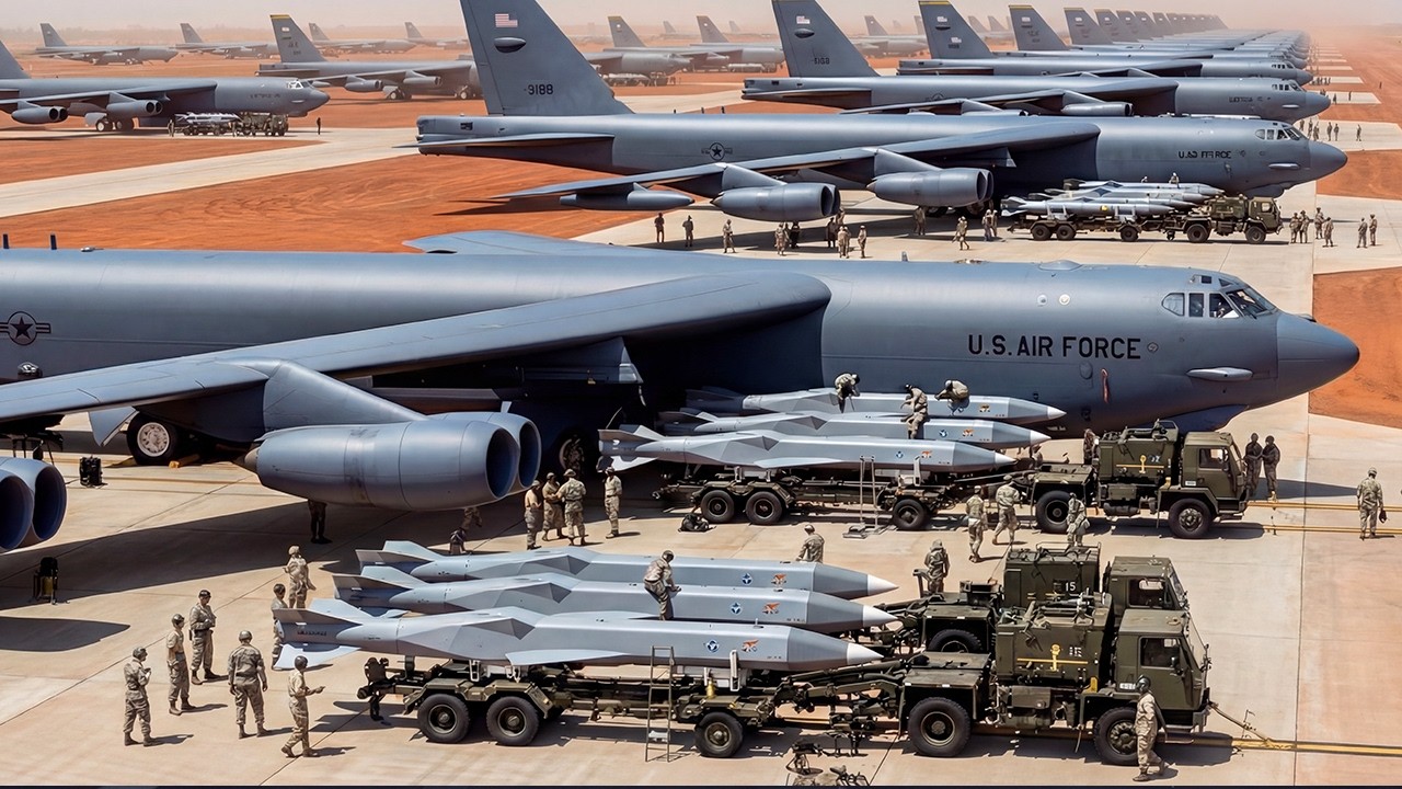 Finally! US Deploys B-52s with Hypersonics & New Rolls-Royce F130 Engines!