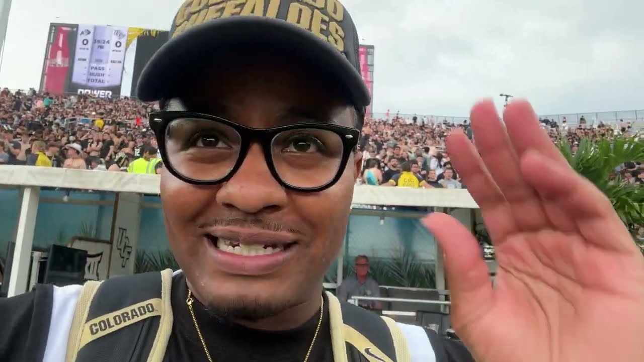 COLORADO VS UCF VLOG ( TRAVIS HUNTER HEISMAN POSE , CAM NEWTON PREGAME INTERRUPTION, FLORIDA FANS )