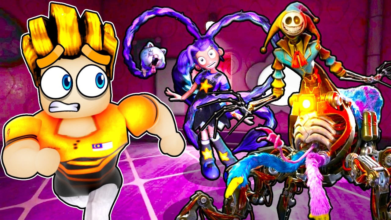 Seram Kena Kejar Dengan Prototype Poppy Playtime 😱💀🥶┃Poppy Playtime 5 Roblox Malaysia