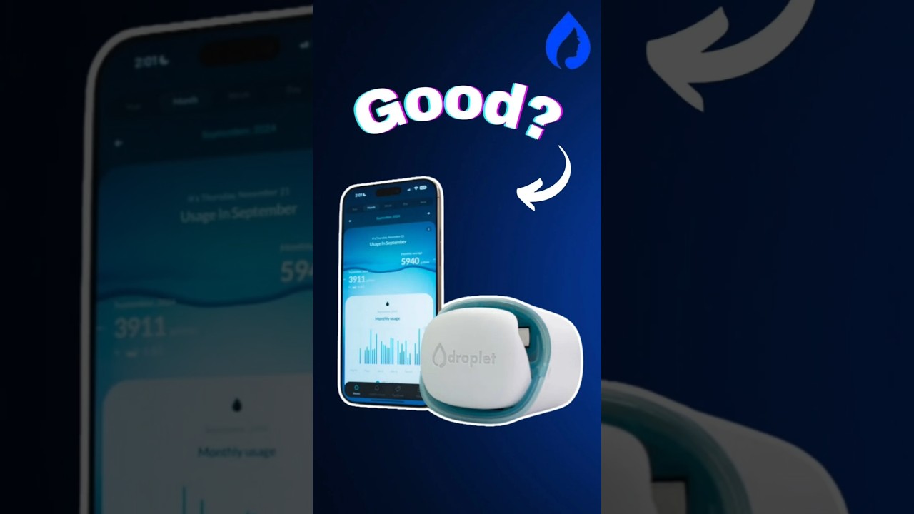 Hydrific Droplet Smart Water Sensor Review!
