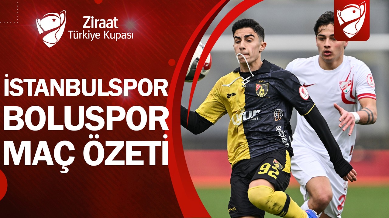 İstanbulspor 0-0 Boluspor MAÇ ÖZETİ | Ziraat Türkiye Kupası A Grubu 4. Hafta