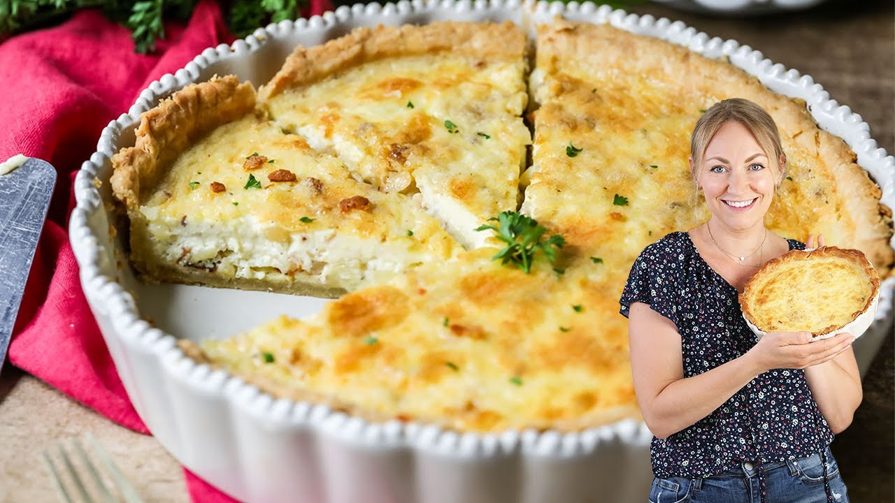 The Most Flavorful and Creamy Quiche Lorraine