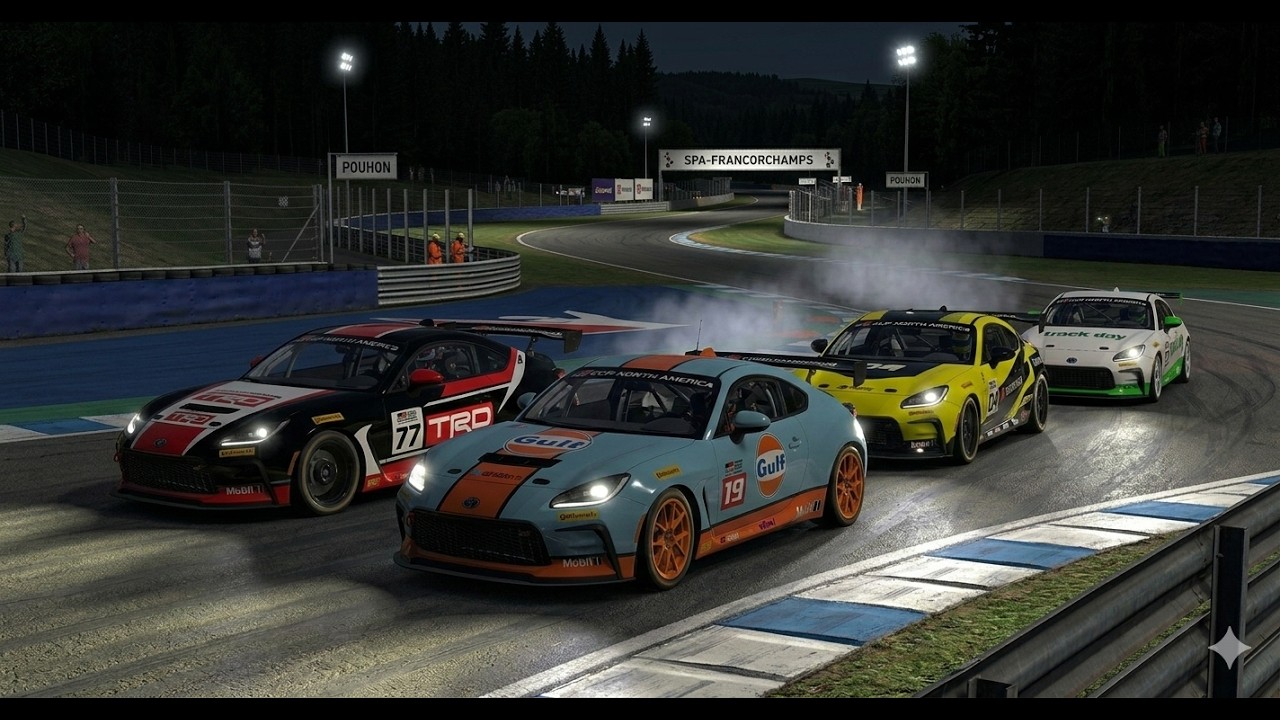 Dogfight in GR86, iRacing PCC