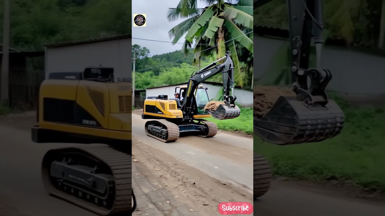 Shocking JCB Accident! Watch the Rescue Operation,#JCBrescue, #machineaccident, #realconstruction,