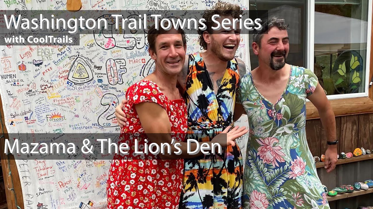 Mazama and the Lion's Den - Washington Trail Towns Series with CoolTrails
