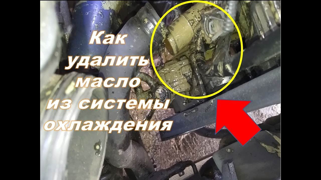 Как и чем отмыть систему охлаждения авто от масляной эмульсии. Варианты и вывод.