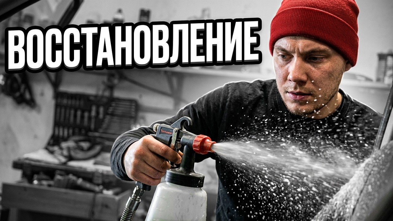 Чищу вин номер, Хим чистка салона, Форд Фокус 19 часть восстановление. По приколу покрасил сиденье.