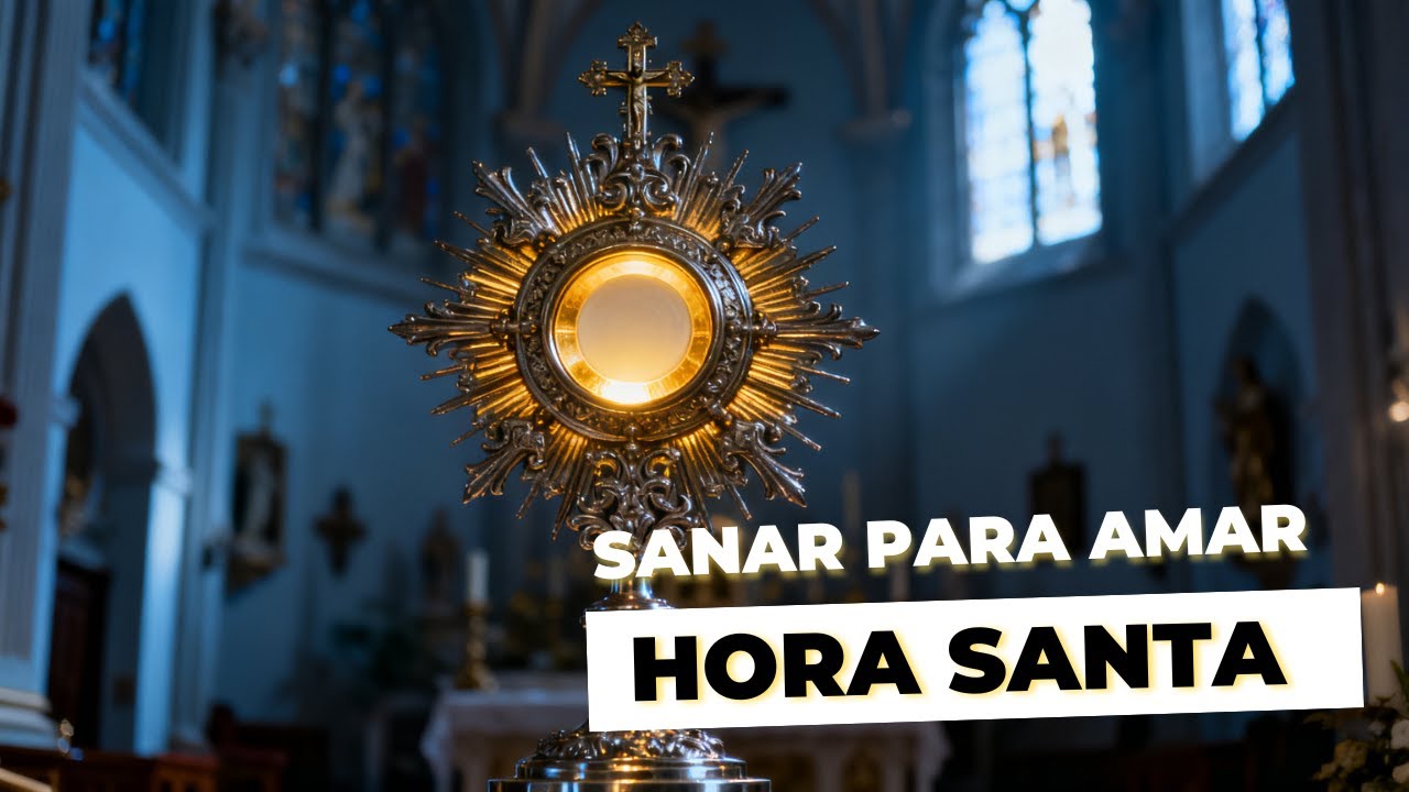 Hora Santa en Vivo | Retiro de Servidores “Sanar para Volver a Amar” | Oración y Sanación Interior